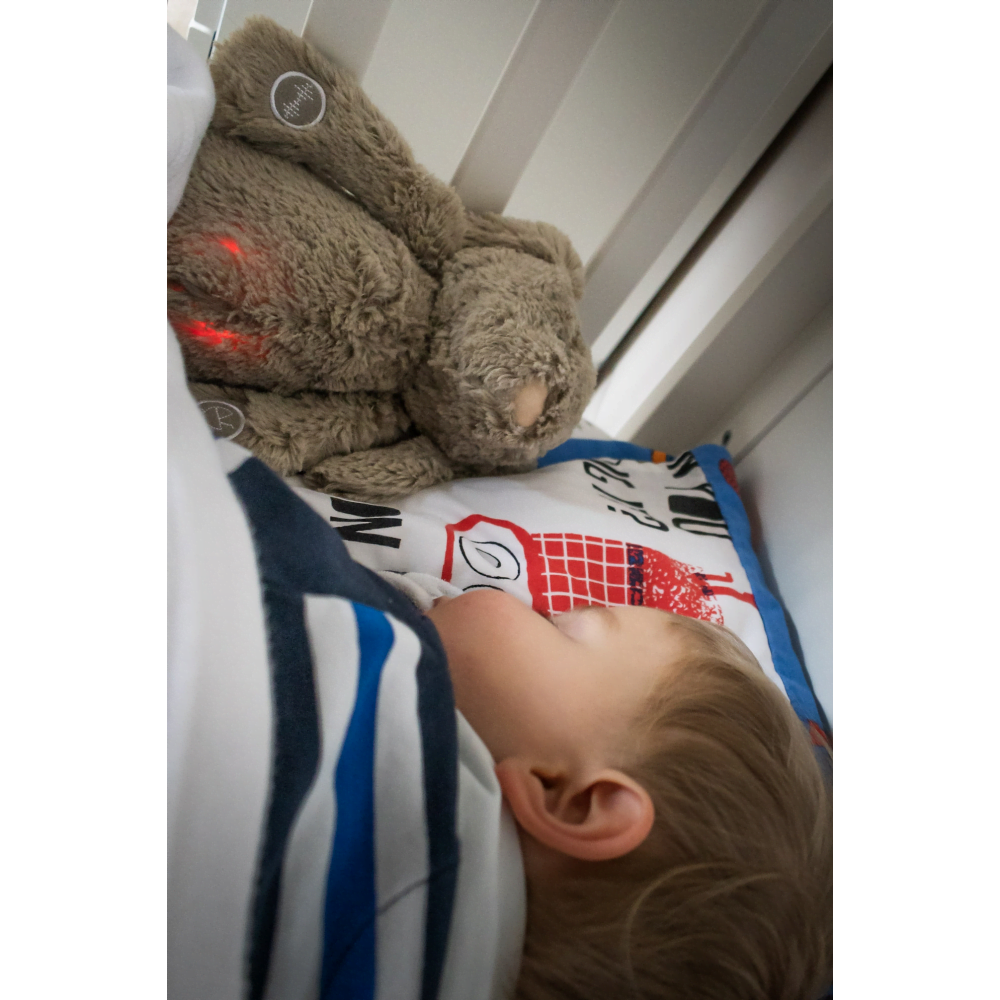 Callowesse(c) Dreamy Willow Bunny - Baby Sleep Aid with Smart Cry Sensor and Night Light