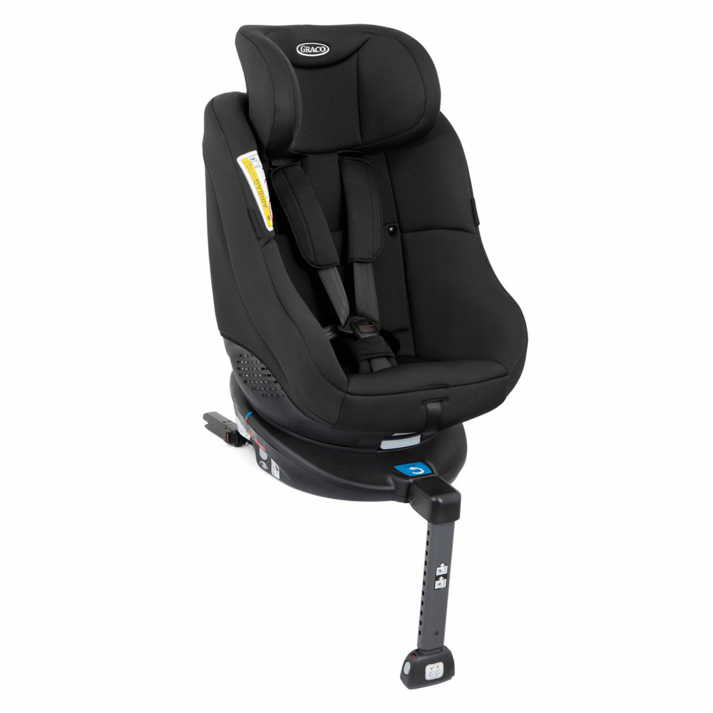 Graco Turn2Me ISOFIX Group 0+/1 Spin Car Seat Black Rotating