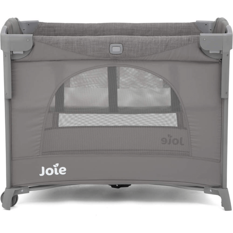 Joie Kubbie Sleep Compact Travel Cot Foggy Grey BabyMonitorsDirect
