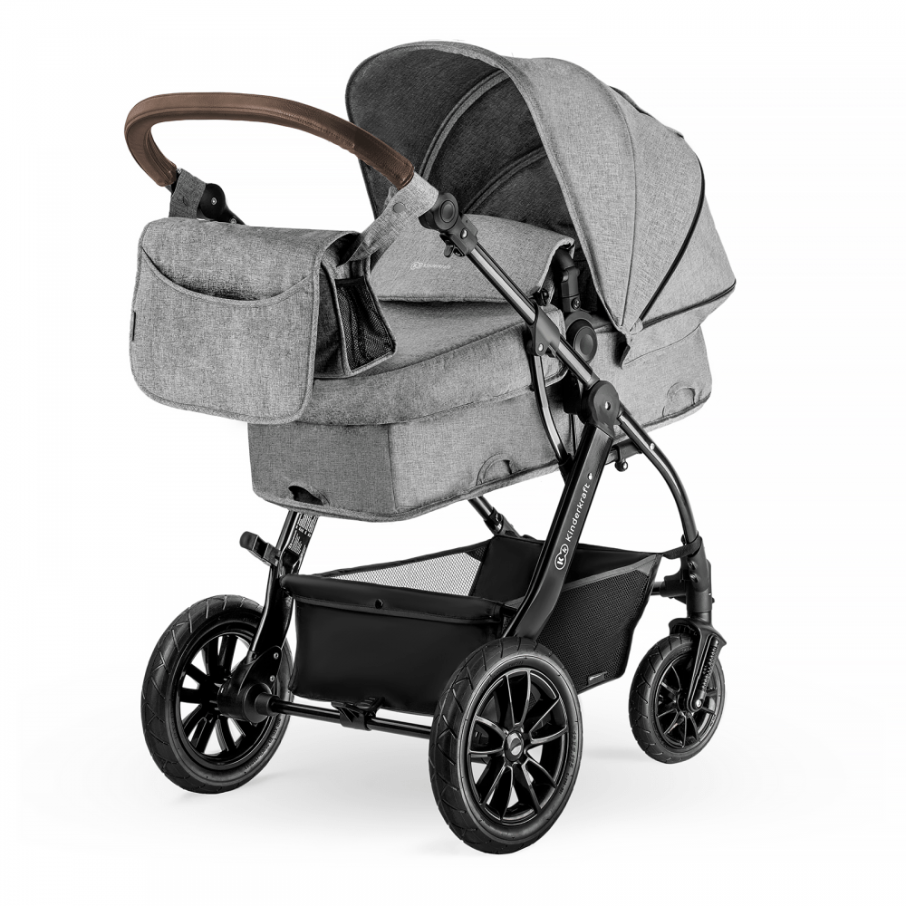 Kinderkraft Moov 3 in 1 Travel System Melange Grey Baby Travel
