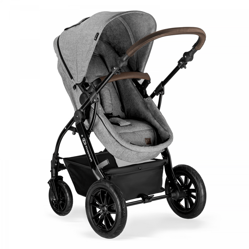 Kinderkraft Moov 3 in 1 Travel System Melange Grey Baby Travel