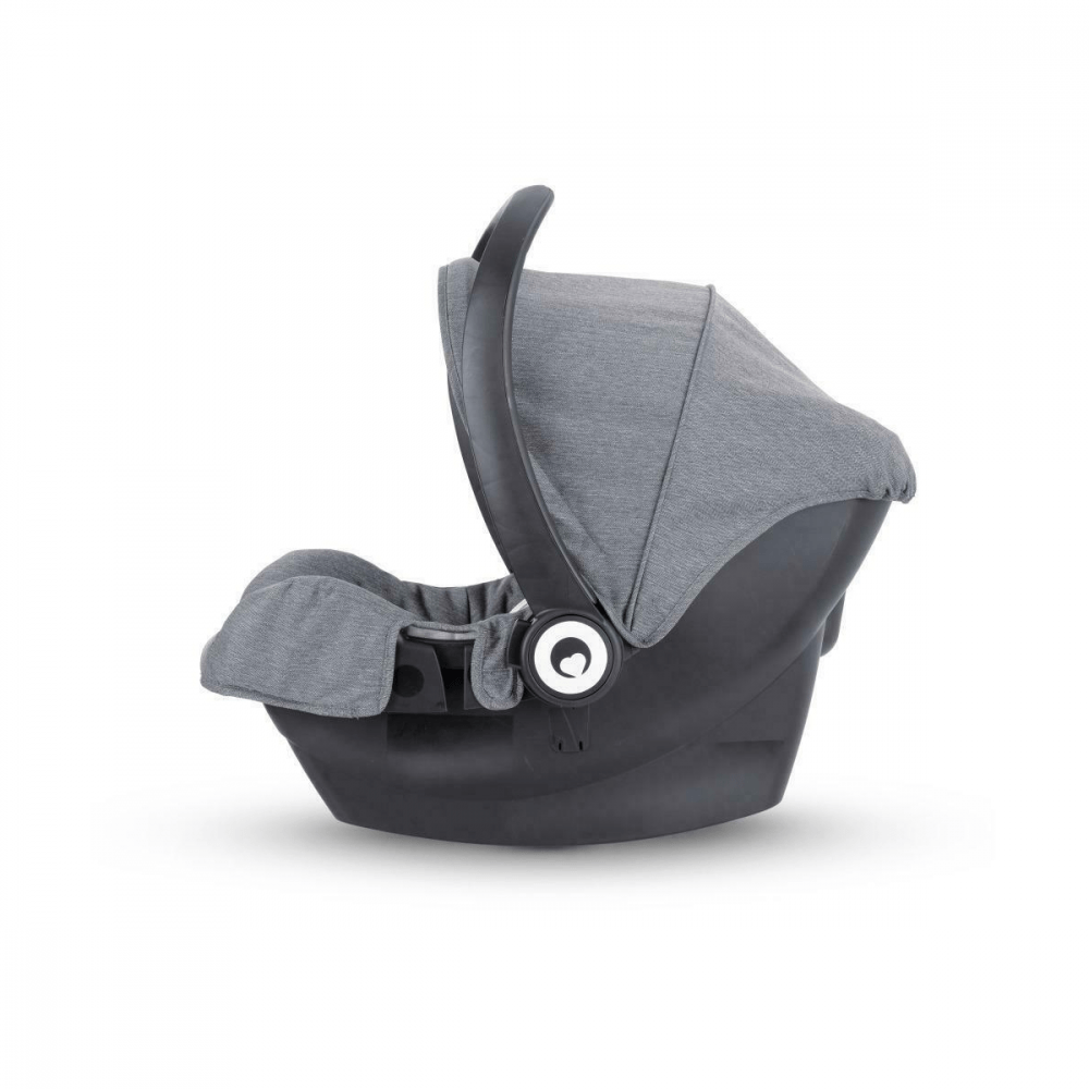 MiniUno Toura Travel System 3 in 1 Pram Grey Pram BabyMonitorsDirect