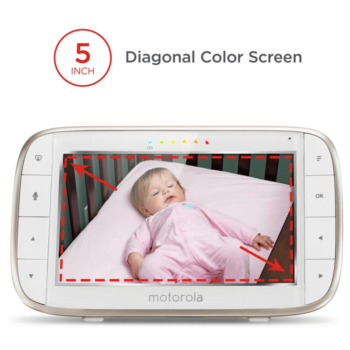 Motorola MBP855 Wi-Fi Connect Video Baby Monitor Display