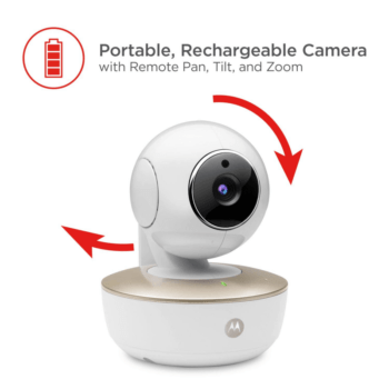 Motorola MBP855 Wi-Fi Connect Video Baby Monitor Camera