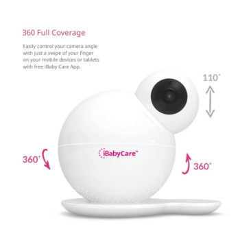 iBabyCare M6 Wi-Fi Connect Baby Monitor Camera Functions