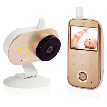 Ramili RV1200 Video Baby Monitor Side