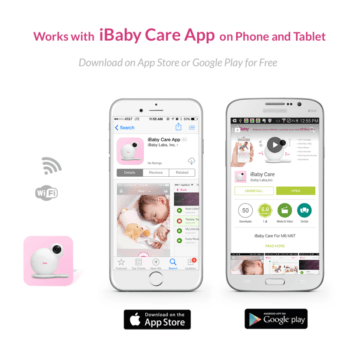 iBabyCare M6T App Screens