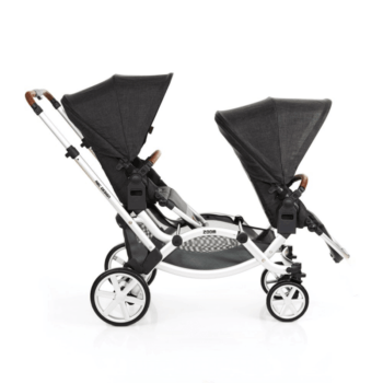ABC Design Zoom Tandem Pushchair - Piano - Side
