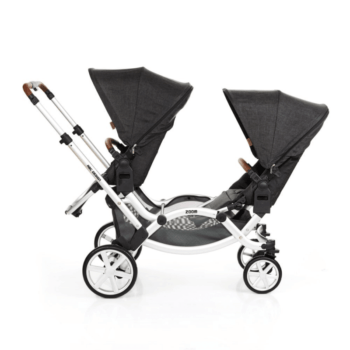 ABC Design Zoom Tandem Pushchair - Piano - Seating Alt