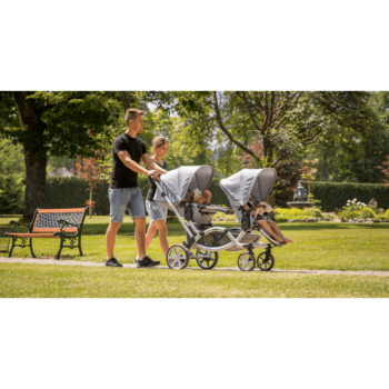 ABC Design Zoom Tandem Pushchair - Piano - Lifestyle