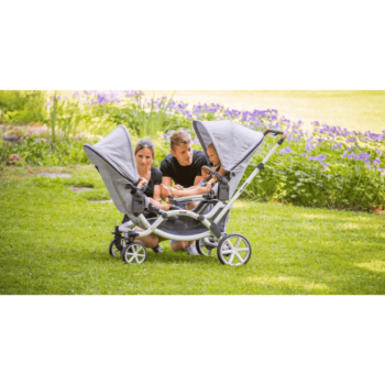 ABC Design Zoom Tandem Pushchair - Piano - Lifestyle Alt