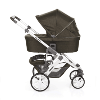 ABC Design Salsa 4 2-in-1 Travel System - Leaf - Carrycot Side