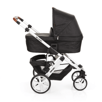 ABC Design Salsa 4 2-in-1 Travel System - Piano - Carrycot Side