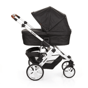ABC Design Salsa 4 2-in-1 Travel System - Piano - Carrycot Side Alt