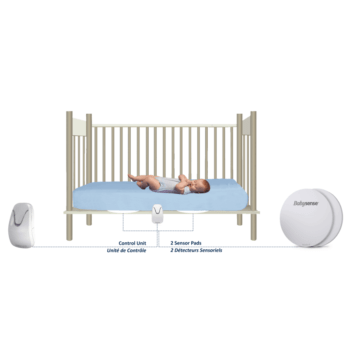 BabySense 7 Baby Breathing Movement Monitor - Detail