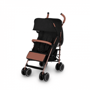 Ickle Bubba Discovery Stroller - Black / Rose Gold