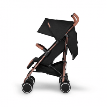 Ickle Bubba Discovery Stroller - Black / Rose Gold - Side