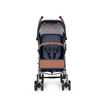 Ickle Bubba Discovery Stroller - Denim Blue / Silver - Front Alt
