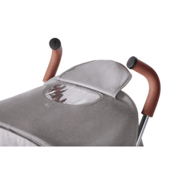 Ickle Bubba Discovery Stroller - Grey / Silver - Handles