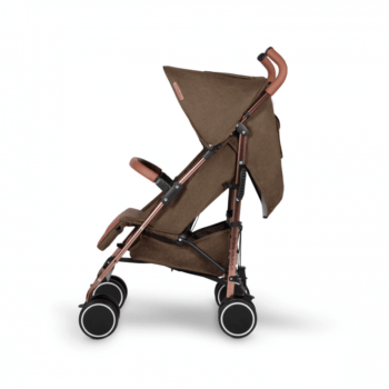 Ickle Bubba Discovery Stroller - Khaki / Rose Gold - Side Alt