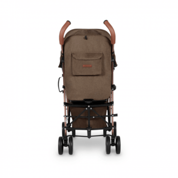 Ickle Bubba Discovery Stroller - Khaki / Rose Gold - Back