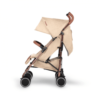 Ickle Bubba Discovery Stroller - Sand / Rose Gold - Side