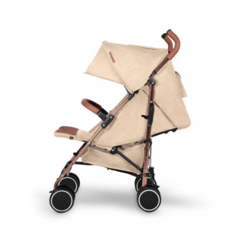 Ickle Bubba Discovery Stroller - Sand / Rose Gold - Side Ext