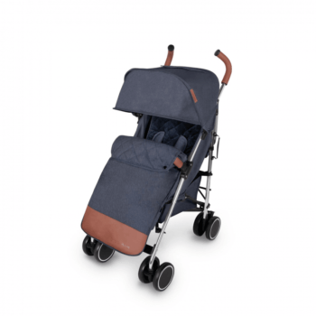 Ickle Bubba Discovery Max Stroller - Denim Blue / Silver