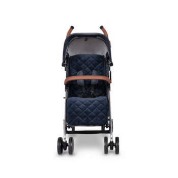 Ickle Bubba Discovery Max Stroller - Denim Blue / Silver - Front