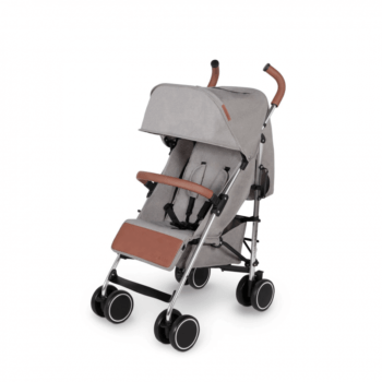 Ickle Bubba Discovery Max Stroller - Grey / Silver - Left