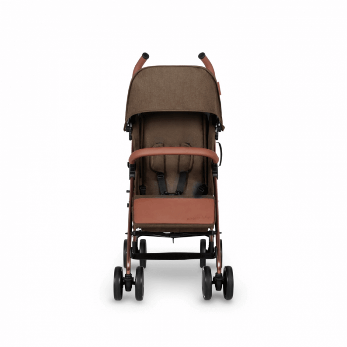 Ickle Bubba Discovery Max Stroller - Khaki / Rose Gold - Front Alt