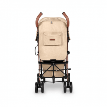 Ickle Bubba Discovery Max Stroller - Sand / Rose Gold - Back