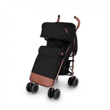 Ickle Bubba Discovery Prime Stroller - Black / Rose Gold