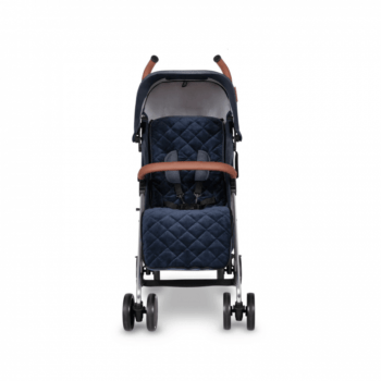Ickle Bubba Discovery Prime Stroller - Denim Blue / Silver - Front