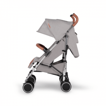 Ickle Bubba Discovery Prime Stroller - Grey / Silver - Side