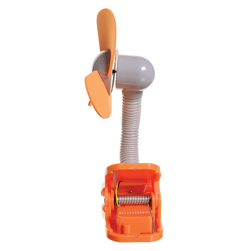 Dreambaby Portable Stroller Fan - Orange - Side