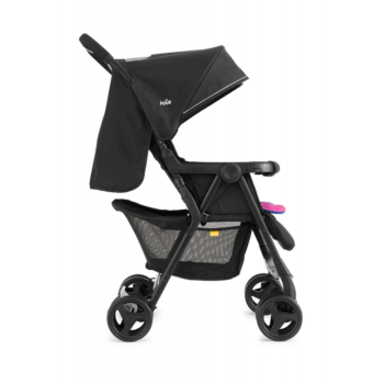 Joie Aire Twin Stroller - Pink & Blue - Side