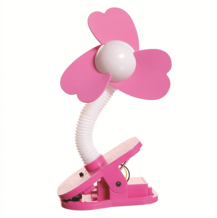 Dreambaby Portable Stroller Fan - Pink