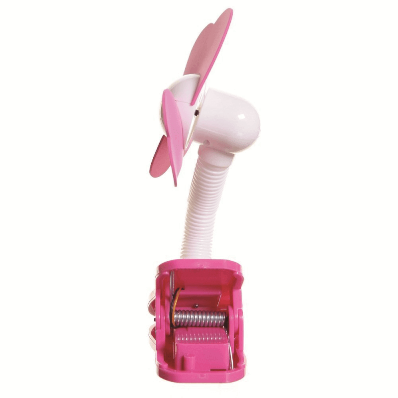 Dreambaby Portable Stroller Fan - Pink - Side