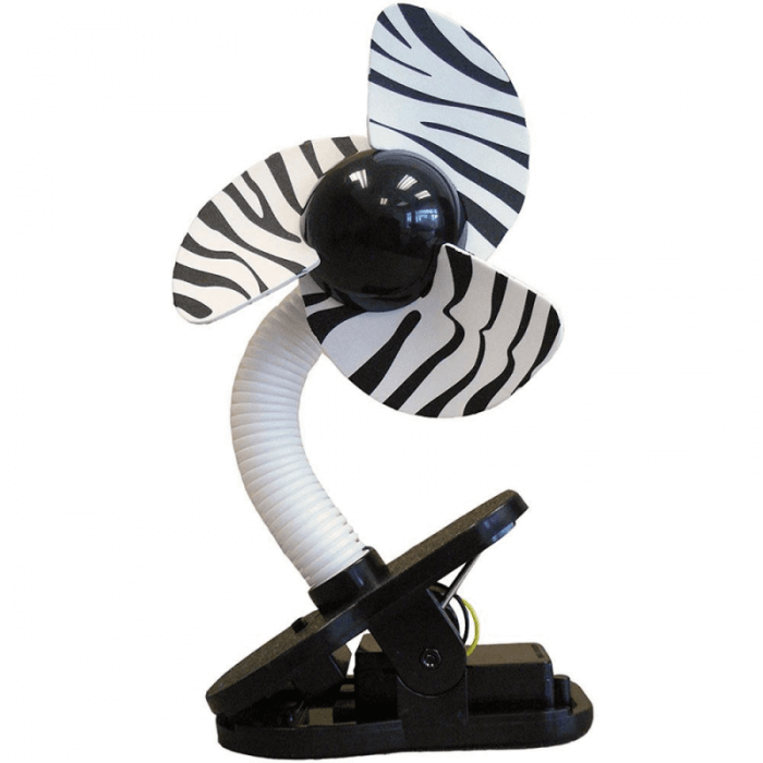 Dreambaby Portable Stroller Fan - Zebra