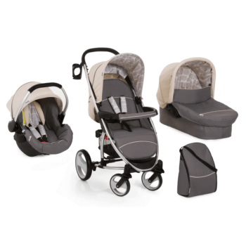 Hauck Malibu XL 3-in-1 Travel System - Rock - Bundle