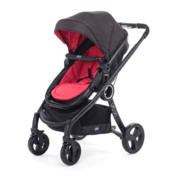 Chicco Urban Plus 3-in-1 Travel System - Red Passion - Right