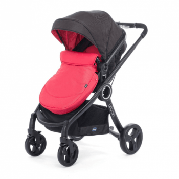 Chicco Urban Plus 3-in-1 Travel System - Red Passion - Right Alt