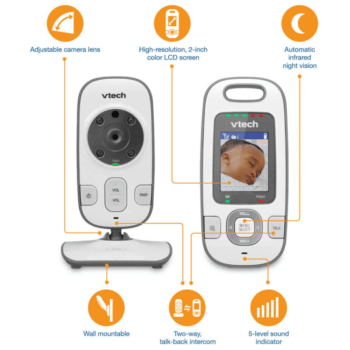 VTech VM312 Video Baby Monitor Features