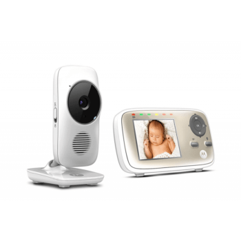 Motorola MBP483 Twin Camera Video Baby Monitor Side