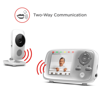 Motorola MBP483 Twin Camera Video Baby Monitor Communication