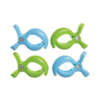 Dreambaby Strollerbuddy Stroller Clips - Blue & Green