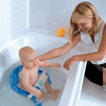 Dreambaby Fold-Away Baby Bath Seat - Lifestyle