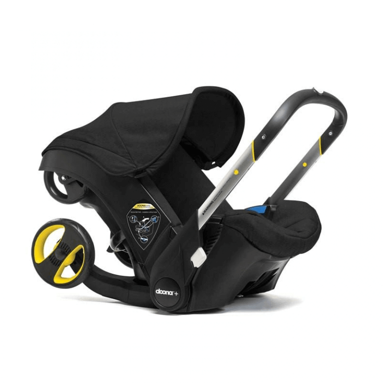 Doona Group 0+ Car Seat Stroller-Night | Car Seat to Pram | Free Bag