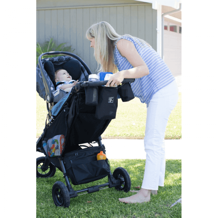 JL Childress Cups 'n Cool Deluxe Stroller Console - Lifestyle